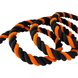 Канат для лазания CrossFit х/б 3 м, диаметр 40 мм с кронштейном, оранжево-черный (RO-162) RO-162 фото 8